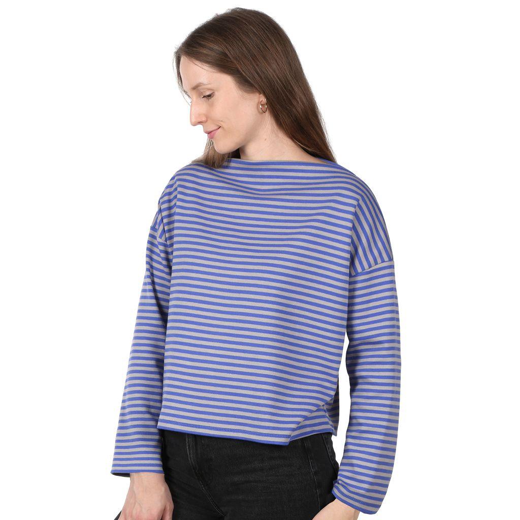 Papierschnittmuster U-Boot Shirt Frau Lara XS-XXL